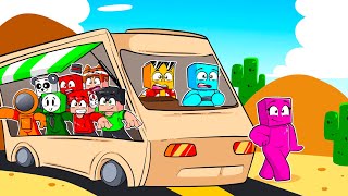 Juntei 10 PESSOAS Na PIOR Viagem de CARRO! screenshot 3