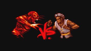 Beast Vs Rajah - Shaq Fu 1994