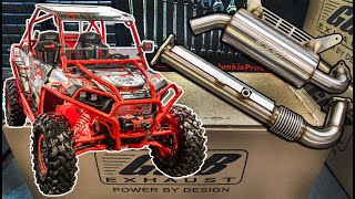 GGB Turbo Back Exhaust | SOUND TEST | Polaris RZR XP Turbo - Best Sounding System - Trail Series