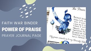 POWER OF PRAISE | FAITH WAR BINDER | HAPPY PLANNER