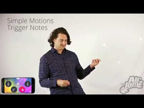 Electric Air Guitar App Enabled Bluetooth Music Toy
