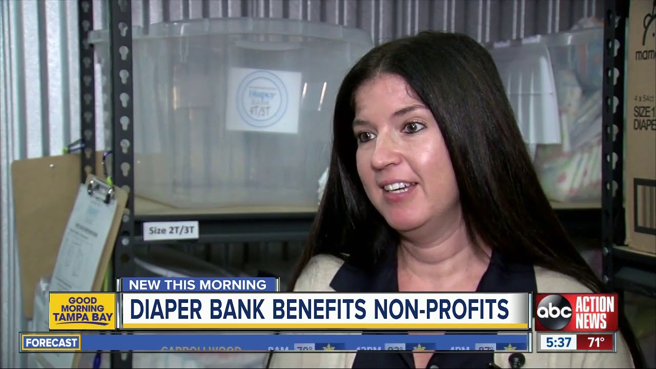 Diaper donations needed for Junior League of Tampa's 'Diaper Bank' YouTube