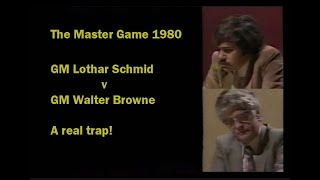 The Master Game FINAL 1980 - GM Lothar Schmid (FDR) v GM Walter Browne (USA) screenshot 5