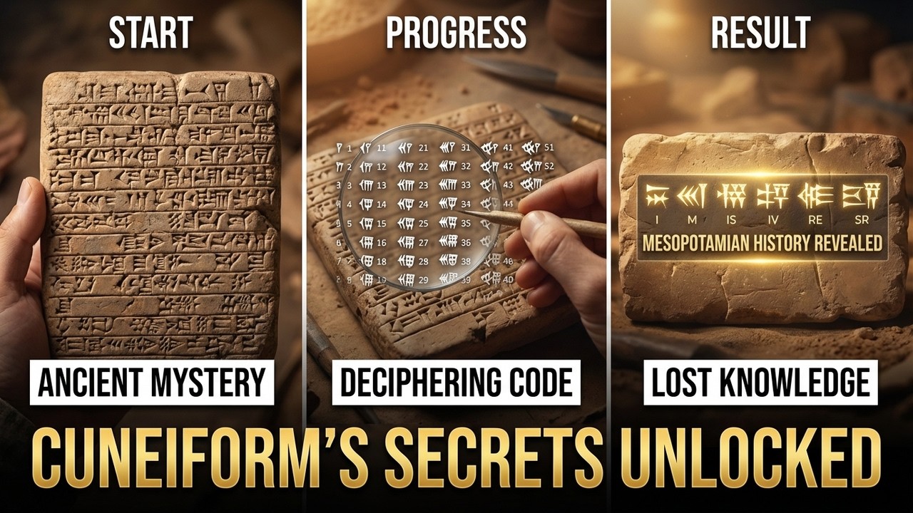 أسرار الكتابة المسمارية لا يعرفها إلا الخبراء