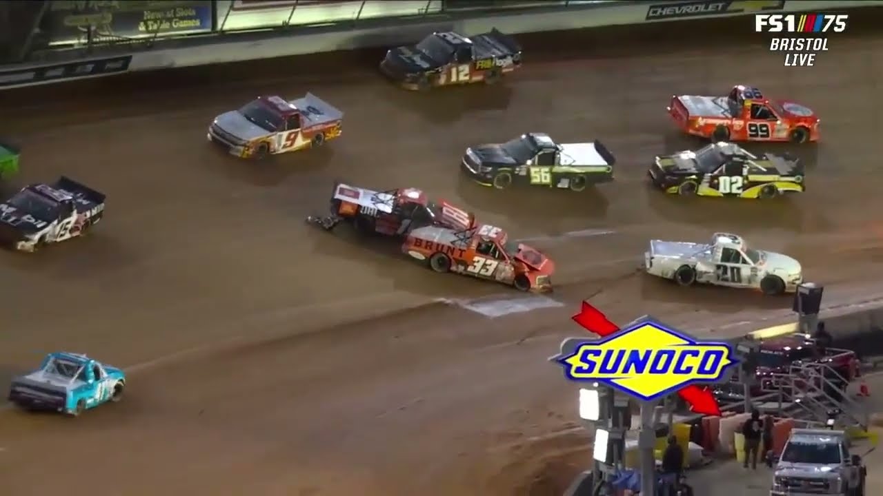 Hard Crash - 2023 Weather Guard Truck Race On Dirt