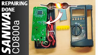 How To Repair Sanwa Cd800A Multimeter