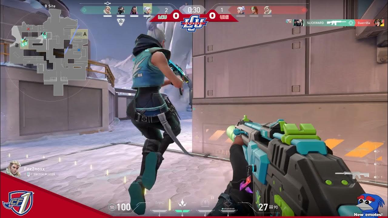 CF1 LCU Valorant vs. University of Houston (Icebox) YouTube