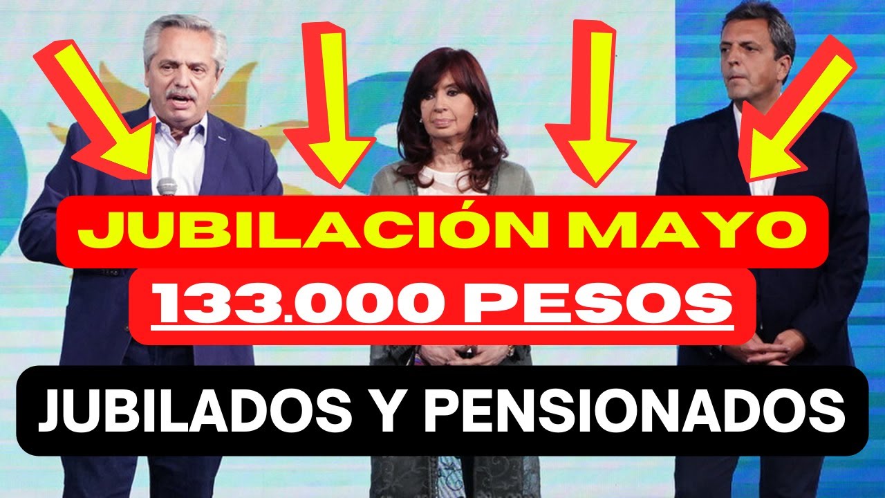 💥 NUEVO BONO de EMERGENCIA para MAYO 2023 por la INFLACIÓN 👉 JUBILADOS ...