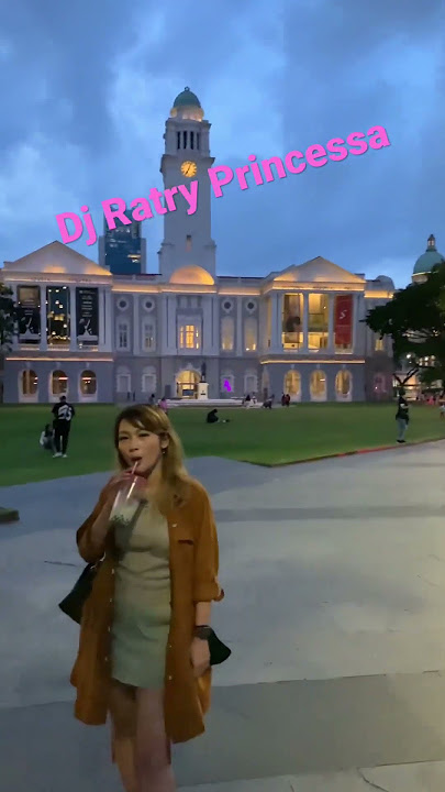 Ratry Princessa liburan di Singapore