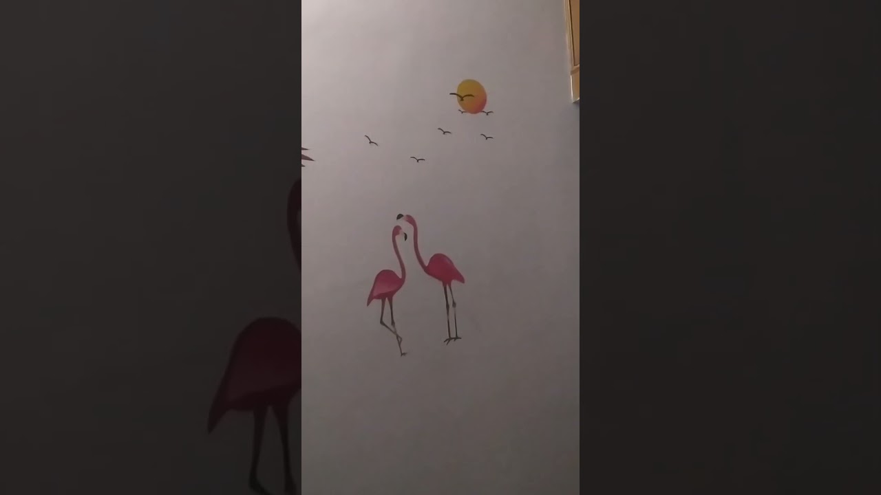 Transition of a plain wall 