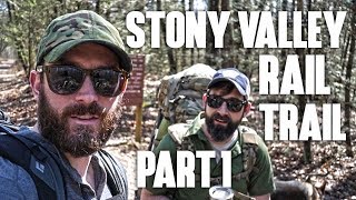 Appalachian Trail: Stony Valley Rail-Trail Overnight Backpacking Trip Part 1