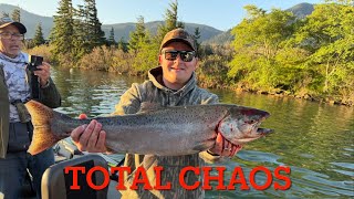 Combat Fishing Chaos… But We Still Hammered Spring Chinook!