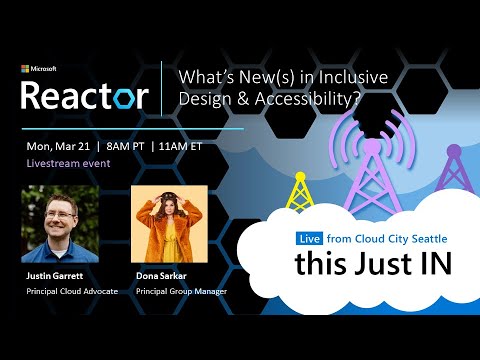this Just IN - What’s New(s) in Inclusive Design & Accessibility?