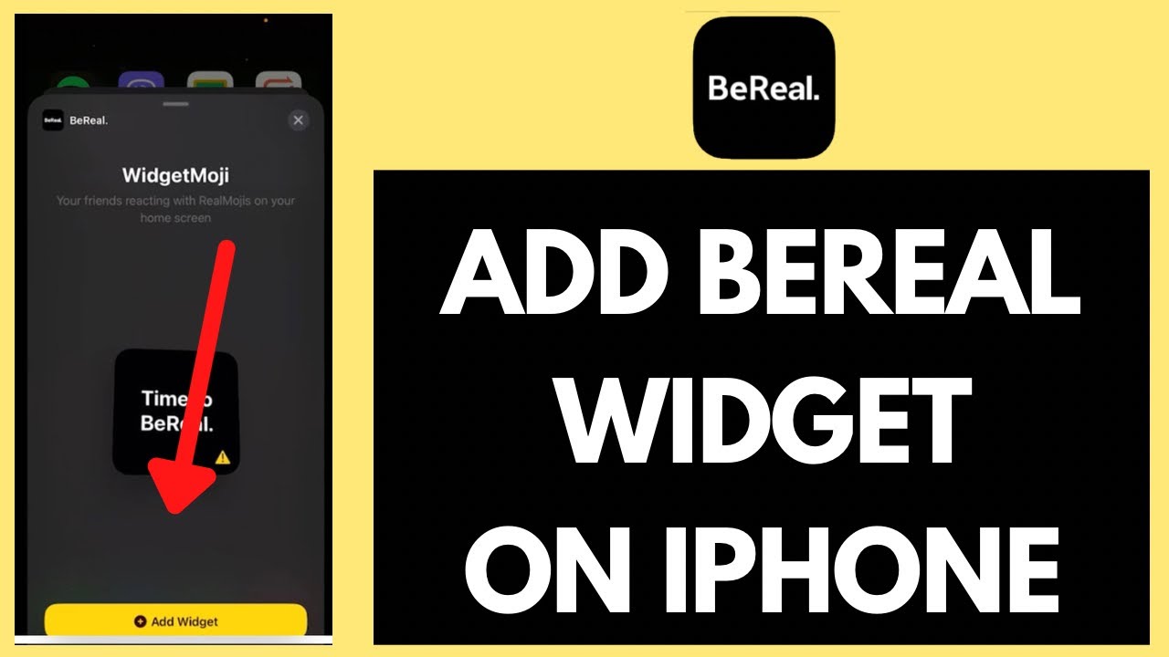 How to Add a BeReal Widget on iPhone (2023)