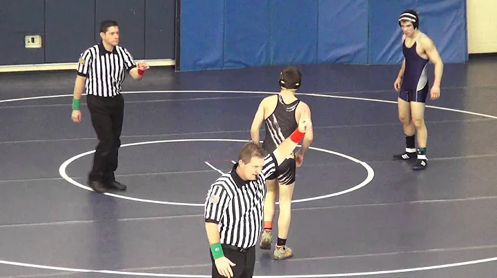 126lbs rd2, Matt Kolodzik Blair vs Brett Shepard, SC