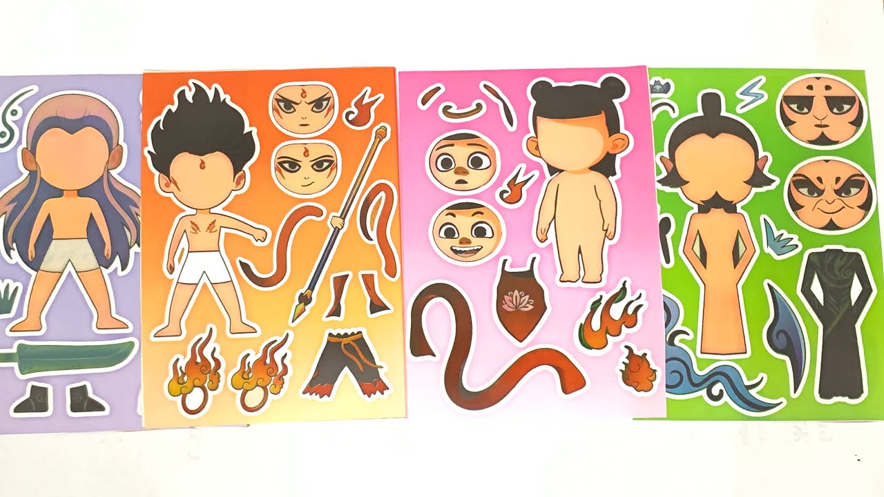 Warrior Sticker Set Unboxing IBuild Your Own Characters!