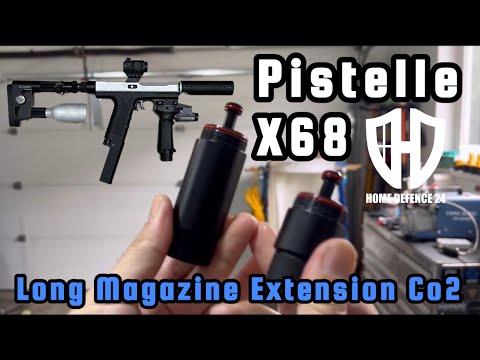 LL4D - Pistelle X68 | HD24 Long Magazine Extension Co2 Install/Test