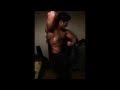 bodybuilding - back/shoulder posing