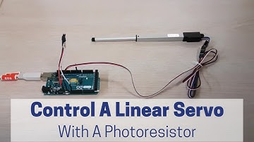 Arduino Linear Actuator Control Using A Photocell