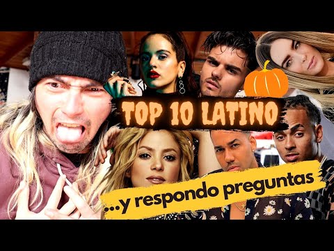 Reacting to the TOP 10 LATIN (and answering questions)