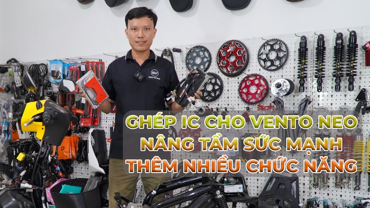 Vento Neo #3 Ghép IC Tăng Độ Bốc Và Tốc Độ Cho Vento Neo | Ebike VietNam