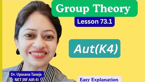 Aut(K4)|| Automorphism of finite groups|| Automorphism|| MCQ || short tricks 