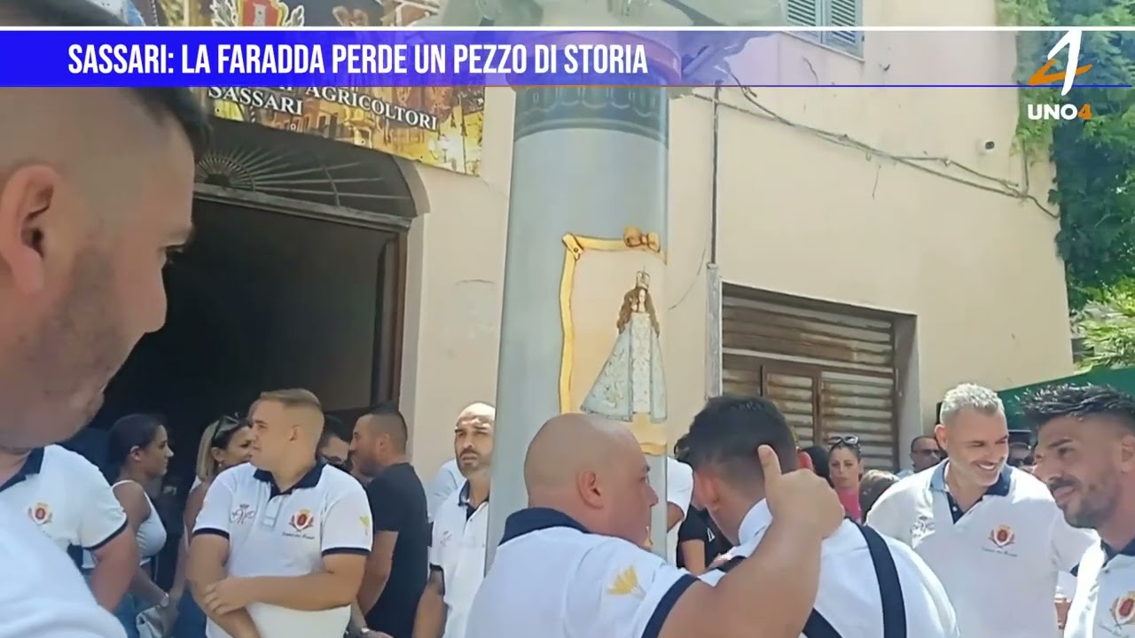 Sassari: La faradda perde un pezzo di storia