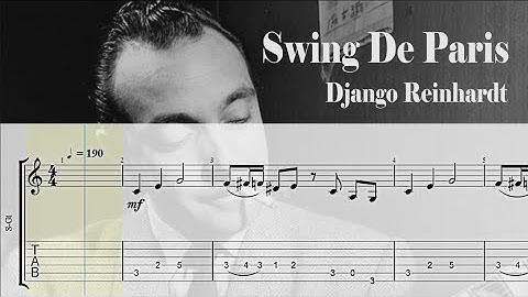 Swing De Paris - Django Reinhardt | Gypsy Guitar Tab