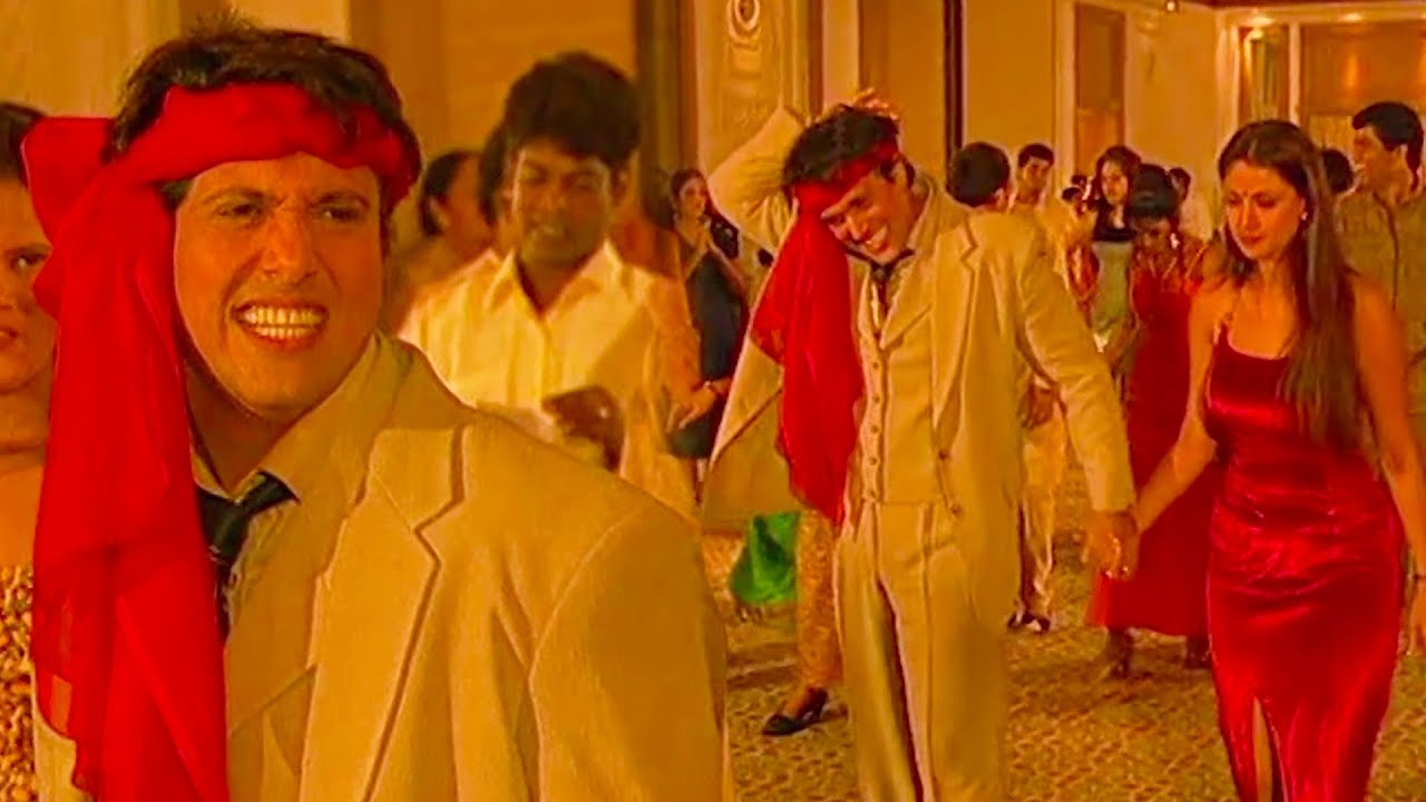 Shooting Of Anari No 1  Govinda Simran  Flashback Video