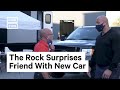 Dwayne 'The Rock' Johnson Gifts Car to Lifelong Friend | NowThis