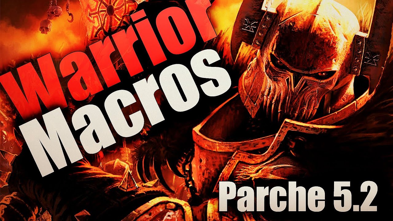 WoW MoP - Warrior Macros (Reflect, OneShotMacro, Pummel) Español - 30SK