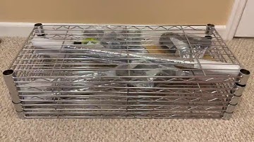 AmazonBasics 5 Shelf Shelving Storage Unit on 4