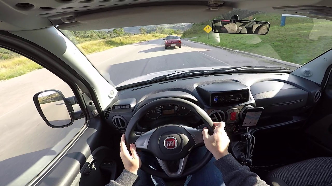 ACELEREI O FIAT DOBLO 1.8 2020 NA ESTRADA DE SERRA