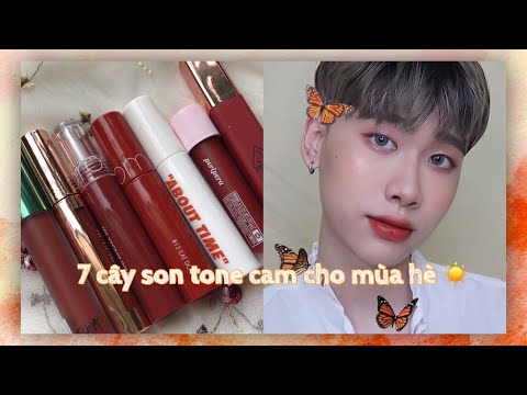 Son Màu Cam Đỏ Đất - [GIVEAWAY] 7 CÂY SON CAM ĐẤT - CAM CHÁY CHO MÙA HÈ | 3CE, Ink, Candylab, Romand ... | Yeah I’m Lio