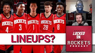 Which Houston Rockets Lineups Maximize Jalen Green, Kevin Porter Jr. & Alperen Sengun Best