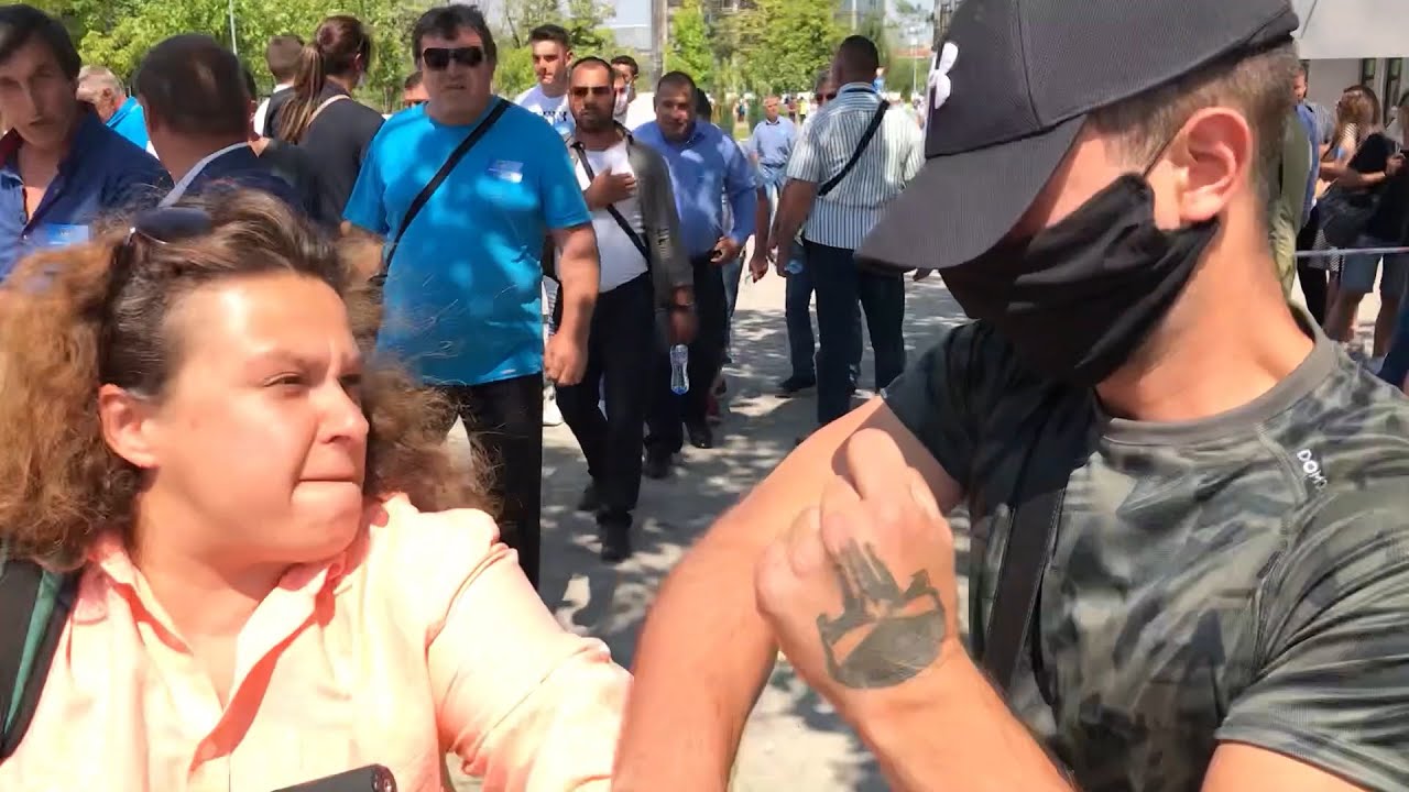 RFE/RL Journalists Assaulted At Ruling Party Rally In Bulgaria