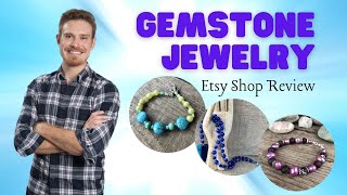 Gemstone Jewelry Etsy Shop Review | Selling on Etsy | Etsy Selling Tips | How to Sell on Etsy