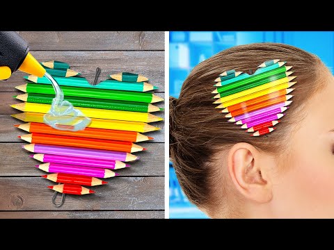 귀여운 그리고 쉬운 DIY 쥬얼리 💍🔥 3D 펜과 핫글루를 활용하여 창의성을 발휘하세요 🌈💧