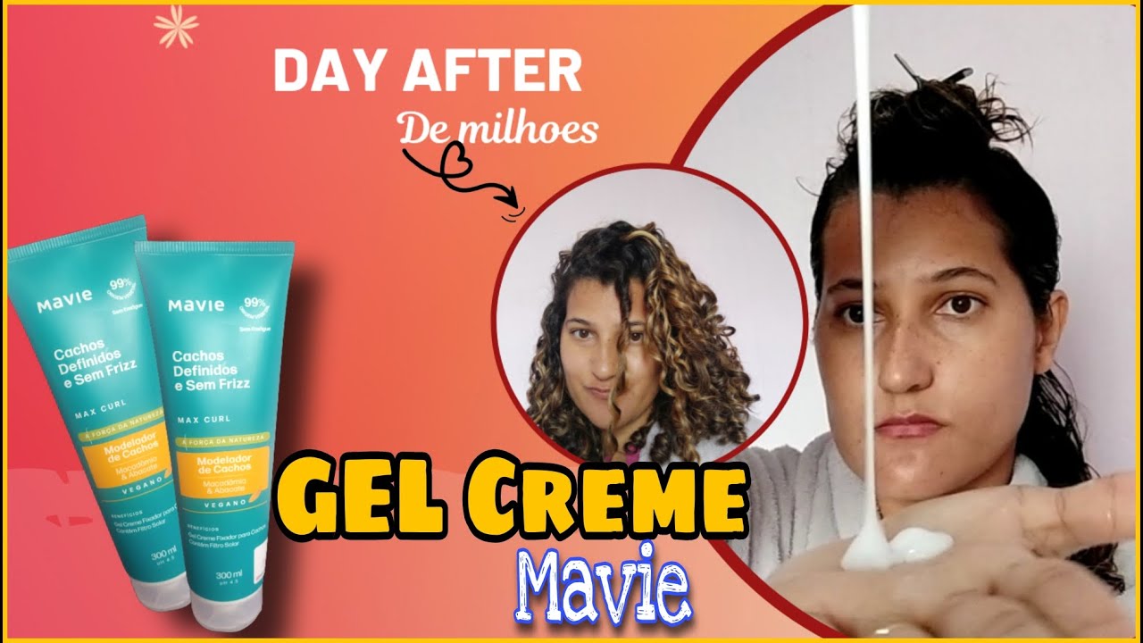GEL CREME MAVIE | Modelador de Cachos