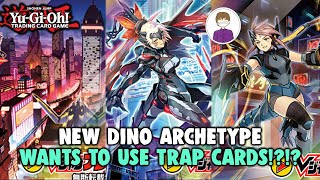 YU-GI-OH NEW DINOSAUR ARCHETYPE REVEALED! IT USES TRAPS!?!?!