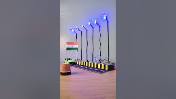 automatic street light project | arduino IR sensor project | IR sensor | code #diy #experiment