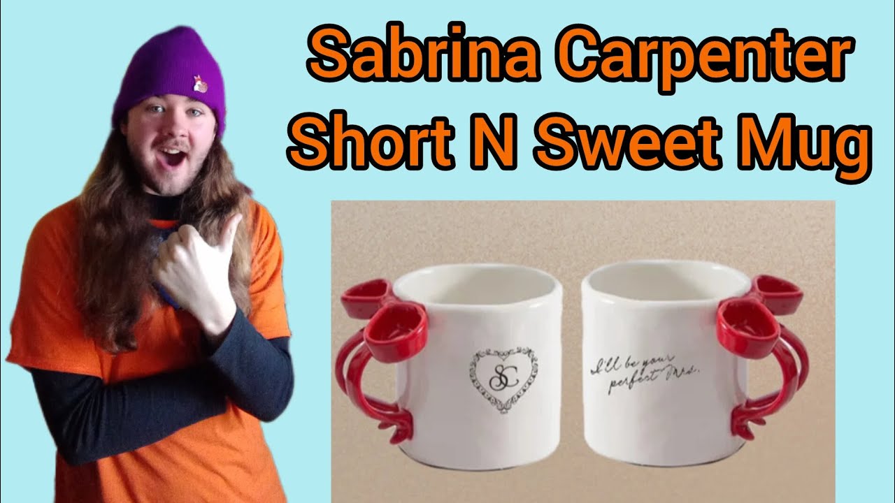 Sabrina Carpenter - Short N Sweet Mug: Review