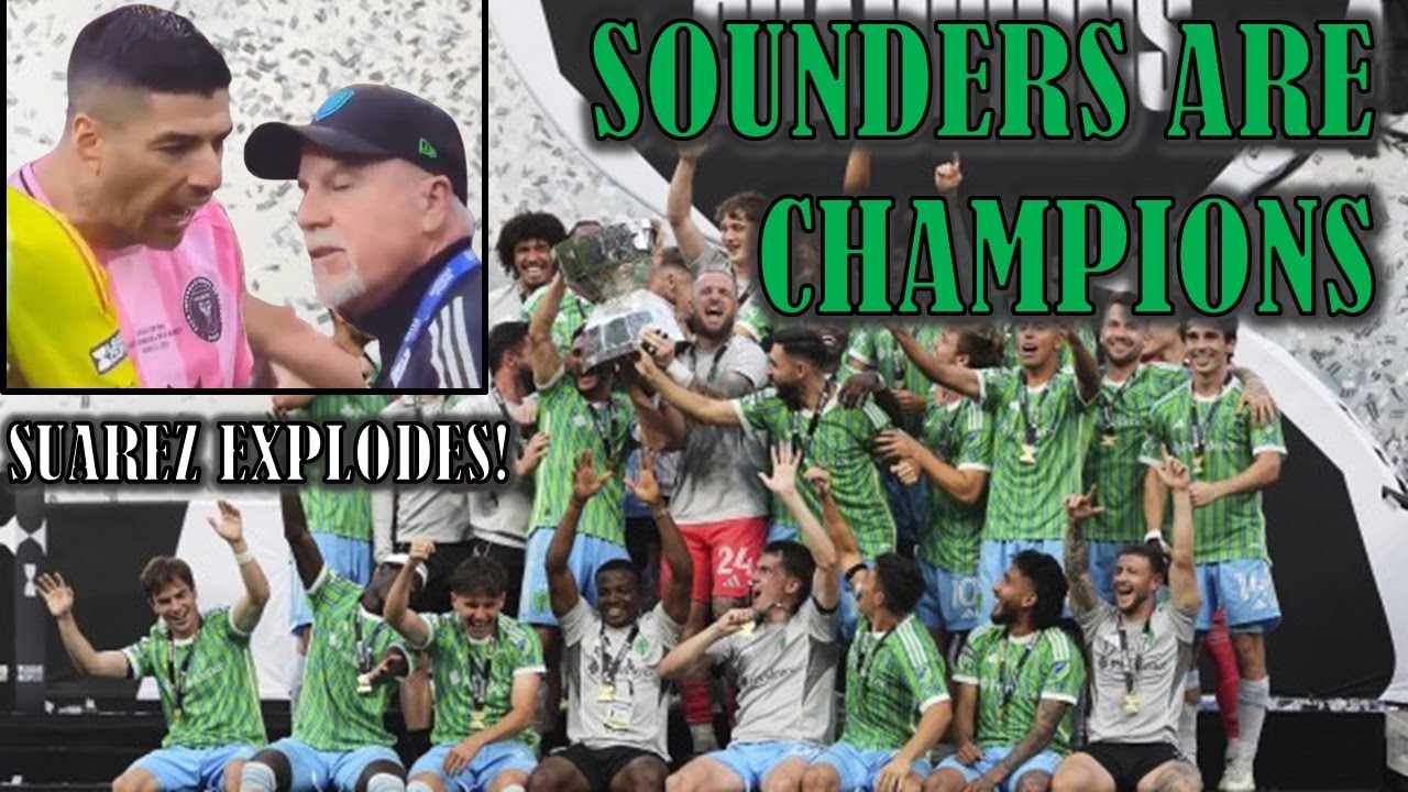 Leagues Cup Final Turns UGLY! Episode 381 #mls #leaguescup #intermiamicf #seattlesounders