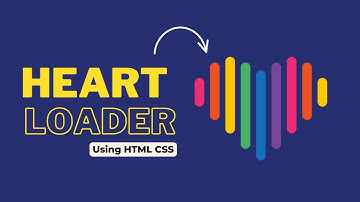 Heart Loading Animation Effects using Html & CSS | Heart Loader CSS