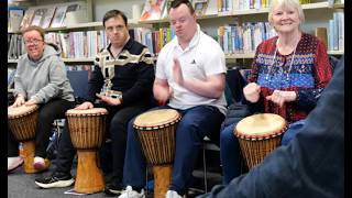 Drumming Workshop in Magherafelt Library