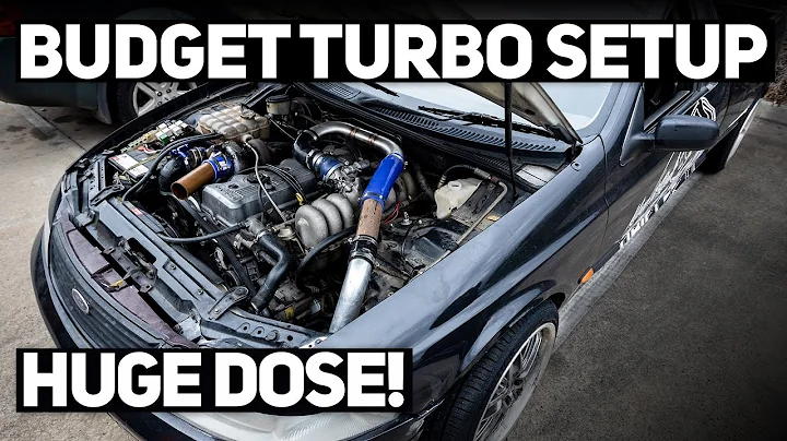 Our AU DRIFT CAR Gets A TURBO Kit! 4.0L Intech BUDGET Turbo Setup With Big Dose! Full Install
