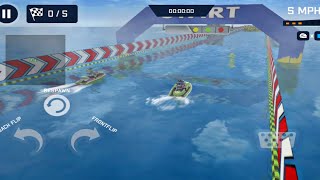 Mega Ramp Racing Game : Fearless Jet Ski Stunt | Racing Wala Game | Android Gameplay screenshot 3