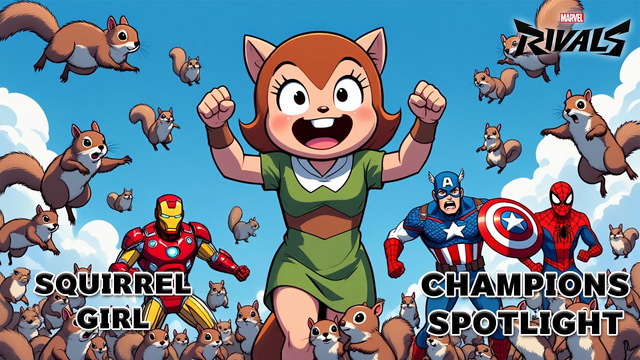 Marvel Rivals – Squirrel Girl Spotlight | Unbeatable Tsunami & Nutty Combos