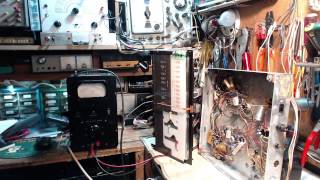 Zenith 9F25 Console Stereo Video #8 - FM Alignment Setup