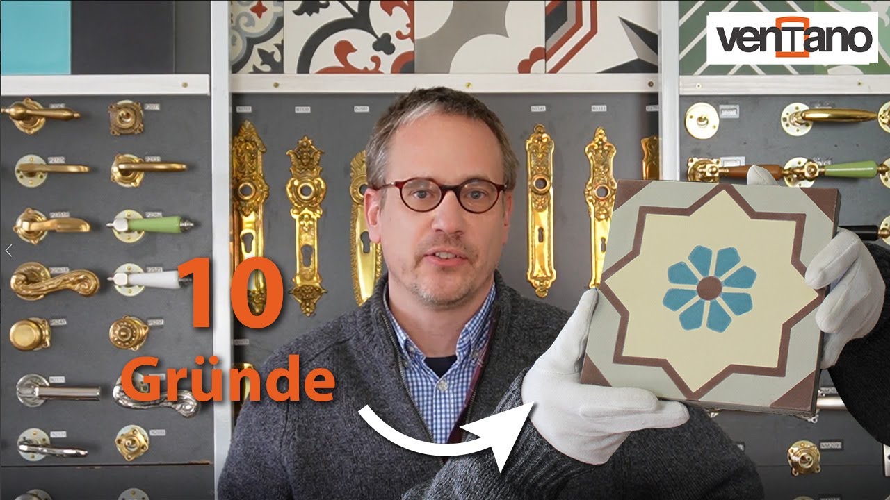 10 Gründe für Zementfliesen - Ventano